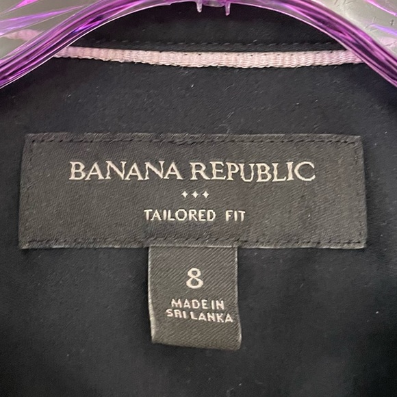 Banana Republic Tailored Fit Dress Shirt, Size 8 - Picture 2 of 6